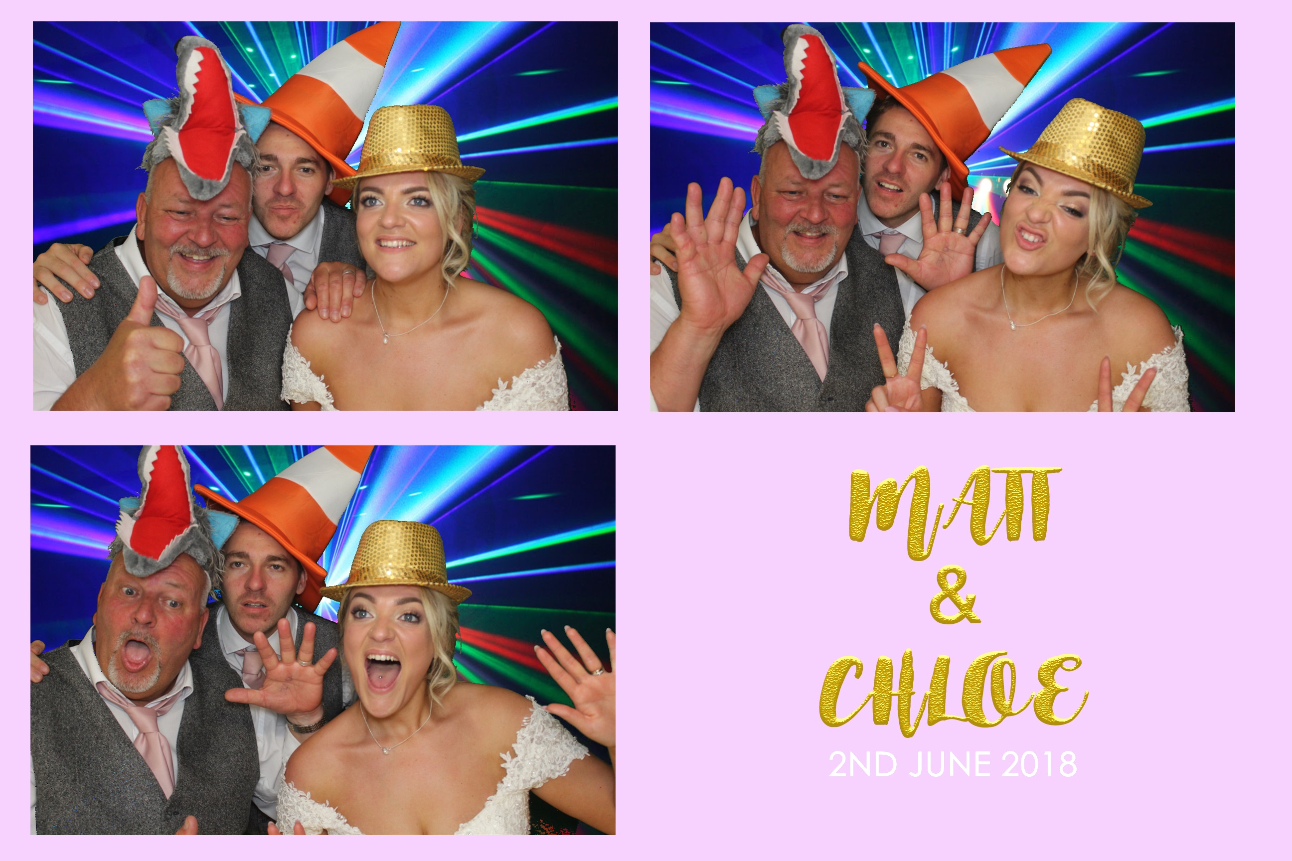 Matt & Chloe  | View more photos from the event at images.mobile-photo-booth.com/u/MobilePhotoBoothUK/Matt-Chloe